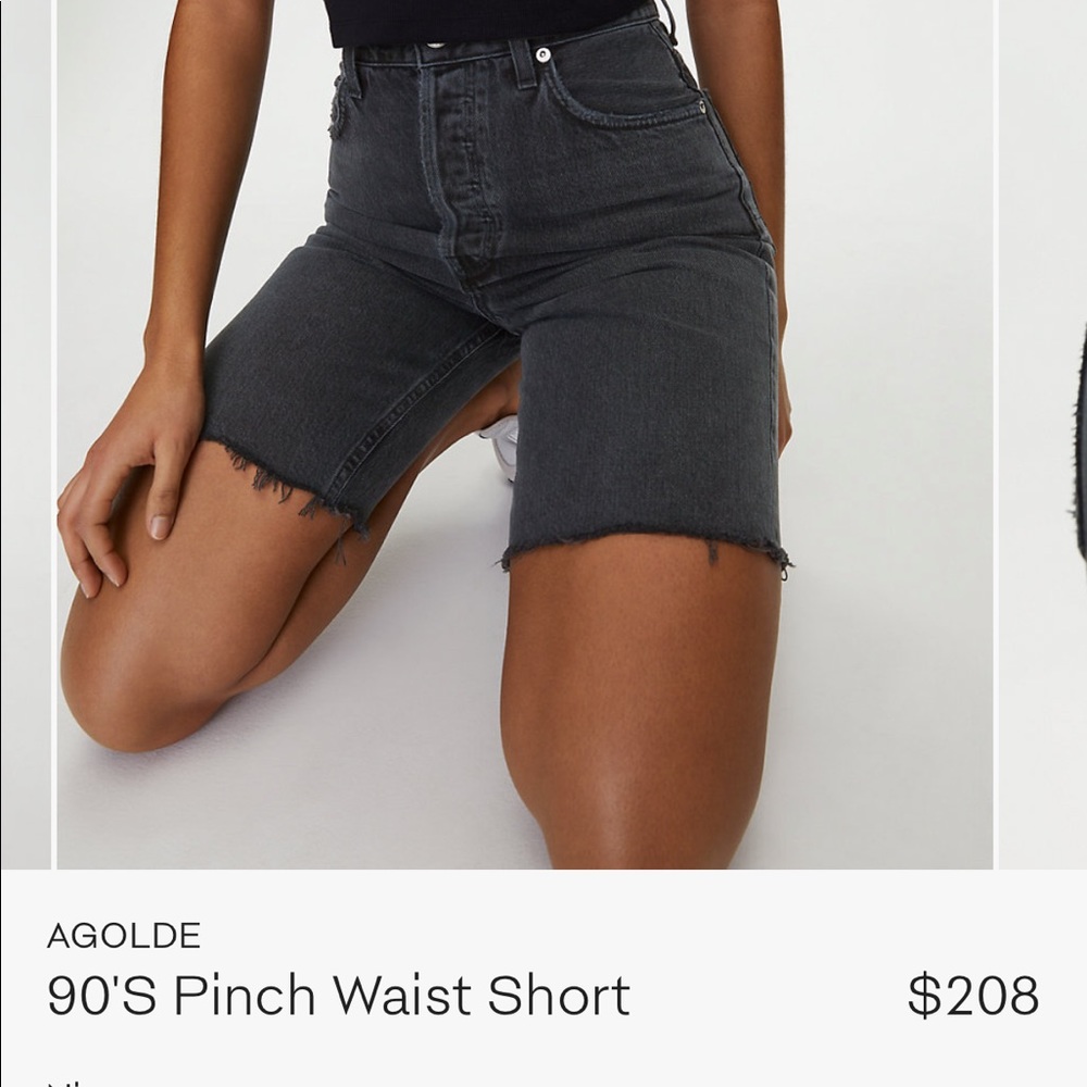 AGOLDE 90’s pinch waist short